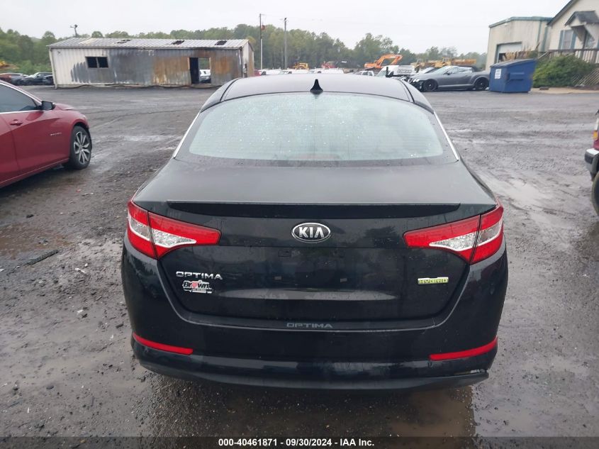 2013 Kia Optima Hybrid Lx VIN: KNAGM4AD4D5058839 Lot: 40461871