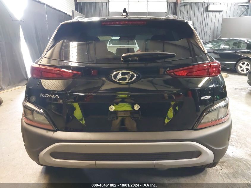 2023 Hyundai Kona Sel VIN: KM8K6CAB7PU014811 Lot: 40461882