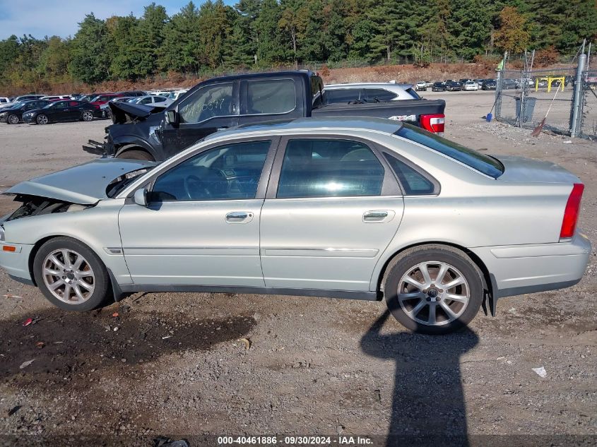 2004 Volvo S80 2.5T VIN: YV1TH59H041375490 Lot: 40461886