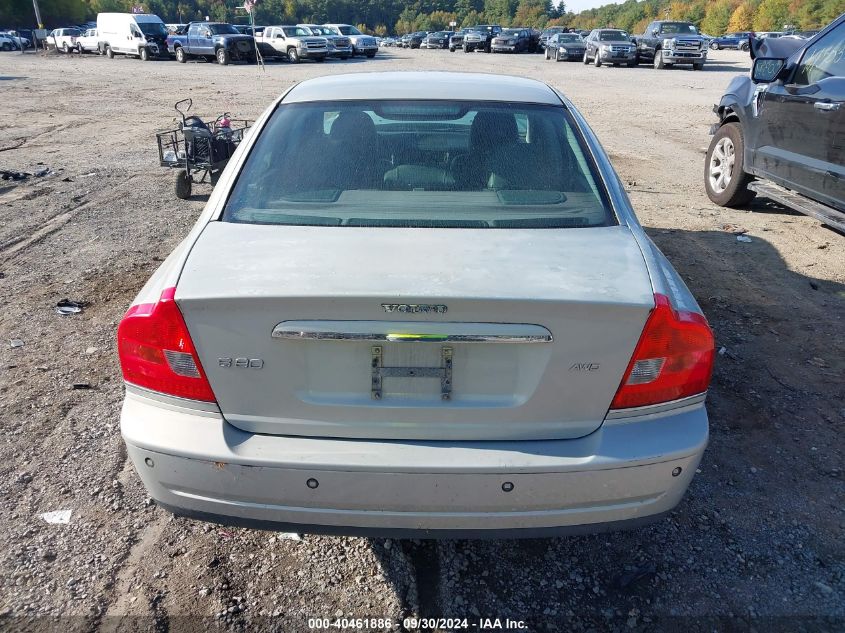 YV1TH59H041375490 2004 Volvo S80 2.5T