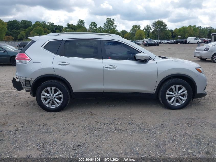 2015 Nissan Rogue Sv VIN: KNMAT2MV0FP585384 Lot: 40461905