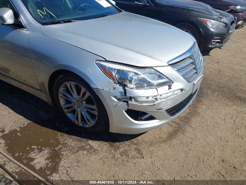 2013 Hyundai Genesis 3.8 VIN: KMHGC4DD8DU233239 Lot: 40461935