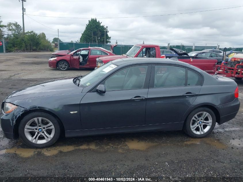 WBAVA37568NL58253 2008 BMW 328I