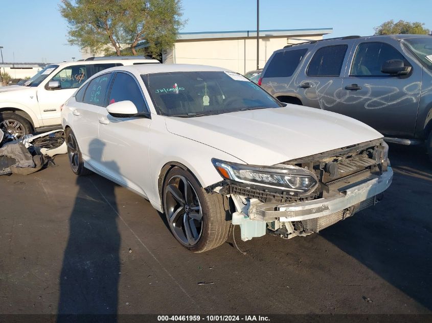 1HGCV1F38JA129638 2018 HONDA ACCORD - Image 1