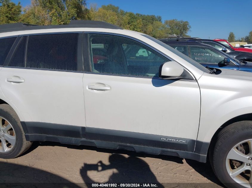 2013 Subaru Outback 2.5I Premium VIN: 4S4BRCCC9D3205256 Lot: 40461992