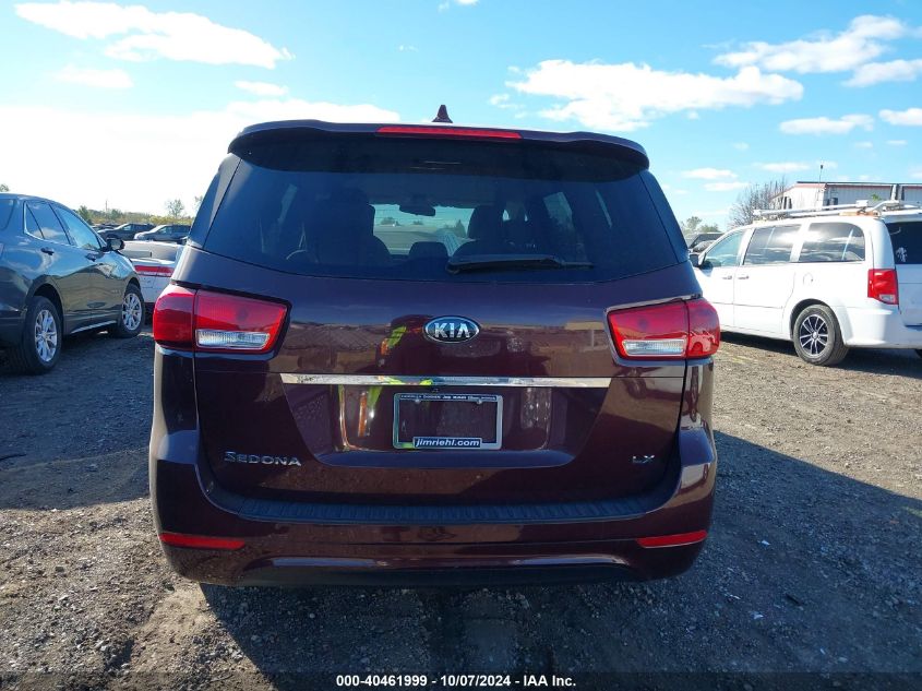 2017 Kia Sedona Lx VIN: KNDMB5C1XH6229095 Lot: 40461999