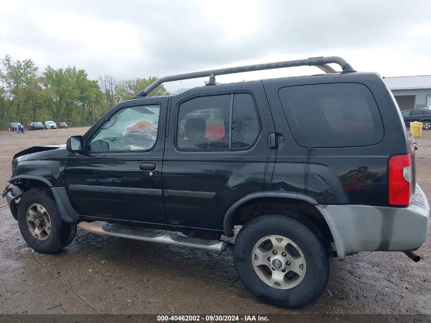 2000 Nissan Xterra Xe/Se VIN: 5N1ED28Y0YC525548 Lot: 40462002