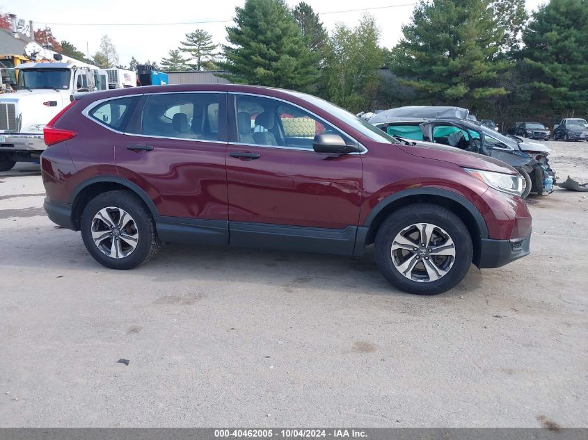 2HKRW6H35JH210072 2018 Honda Cr-V Lx