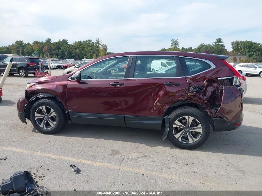 2HKRW6H35JH210072 2018 Honda Cr-V Lx