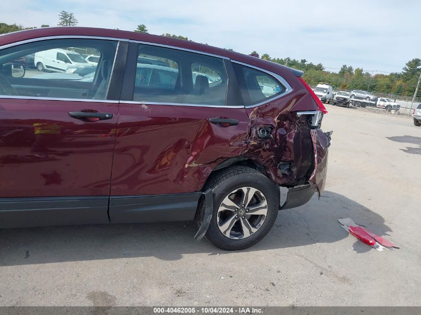 2HKRW6H35JH210072 2018 Honda Cr-V Lx