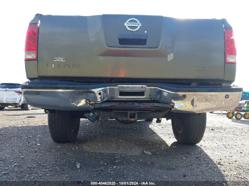 2006 Nissan Titan Se VIN: 1N6BA06A36N514889 Lot: 40462020