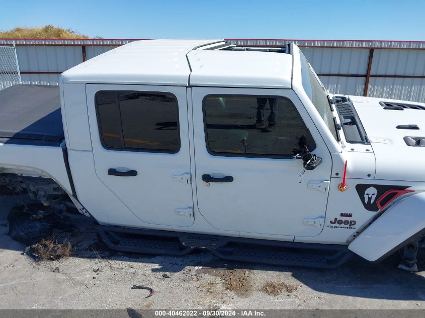 2021 Jeep Gladiator Rubicon 4X4 VIN: 1C6JJTBG0ML578706 Lot: 40462022