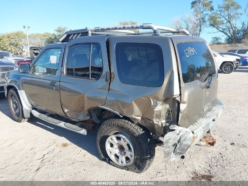 2001 Nissan Xterra Xe VIN: 5N1ED28Y01C506293 Lot: 40462025