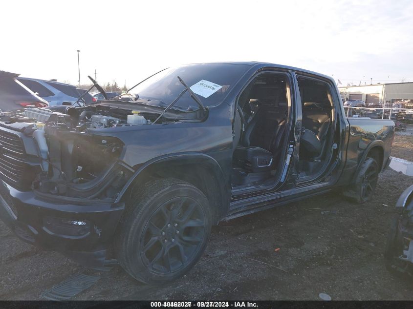 2021 Ram 1500 Laramie 4X4 6'4 Box VIN: 1C6SRFRT5MN626383 Lot: 40462027