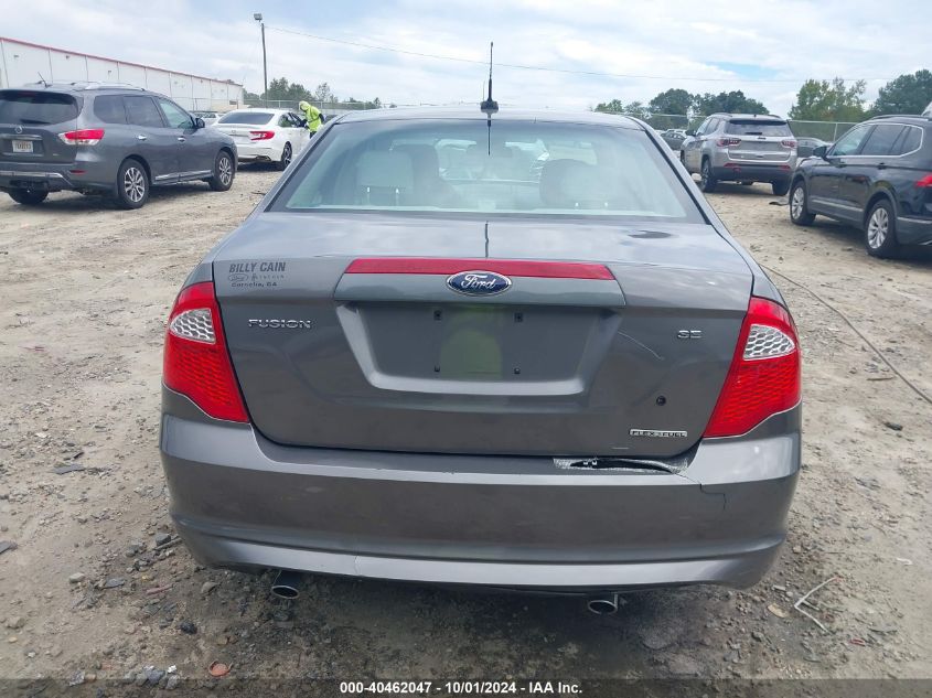 2012 Ford Fusion Se VIN: 3FAHP0HG5CR418337 Lot: 40462047