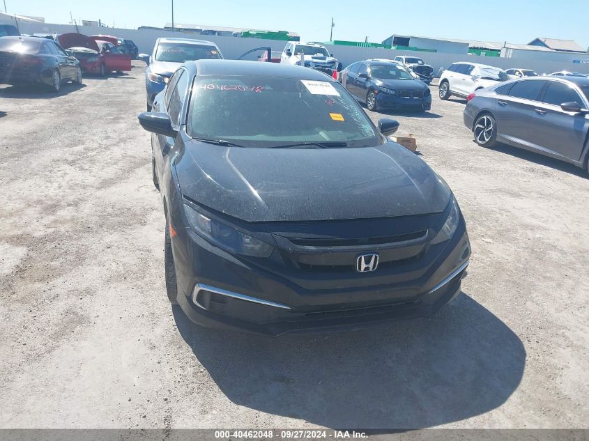 2020 Honda Civic Lx VIN: 19XFC2F6XLE001922 Lot: 40462048