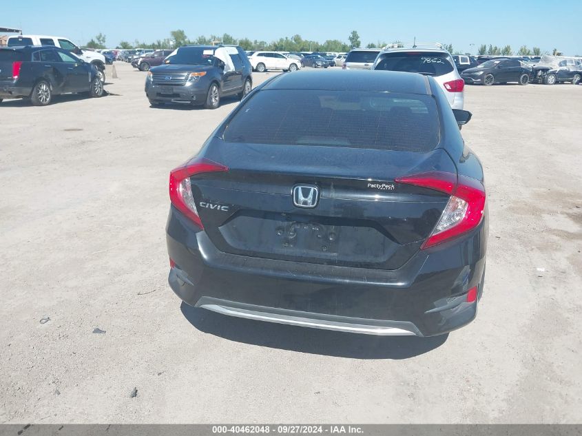 2020 Honda Civic Lx VIN: 19XFC2F6XLE001922 Lot: 40462048