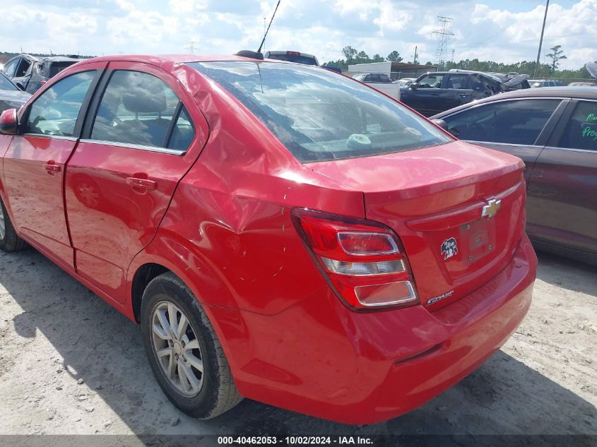 2017 Chevrolet Sonic Lt Auto VIN: 1G1JD5SH4H4125511 Lot: 40462053