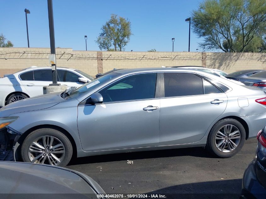 2016 Toyota Camry Se VIN: 4T1BF1FK8GU127924 Lot: 40462075