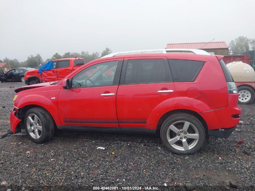 2007 Mitsubishi Outlander Xls VIN: JA4MT41X57Z009577 Lot: 40462081