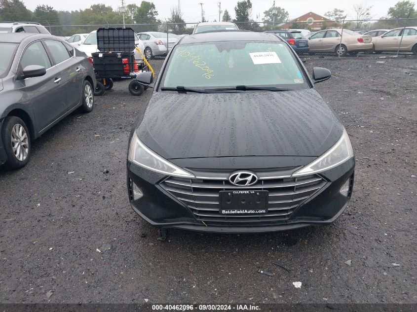 2019 Hyundai Elantra Sel VIN: KMHD84LF5KU820678 Lot: 40462096