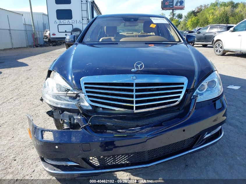 2012 Mercedes-Benz S 550 VIN: WDDNG7DB2CA469925 Lot: 40462102