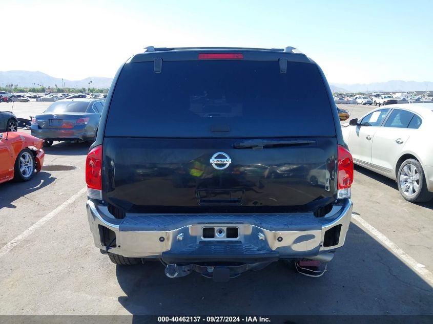 2007 Nissan Armada Se VIN: 5N1AA08A37N716706 Lot: 40462137