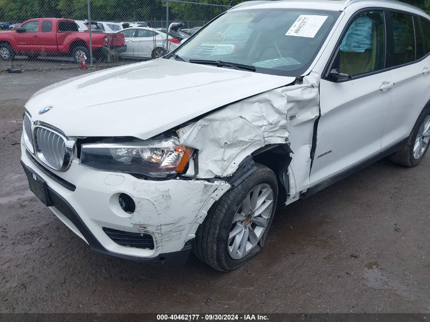 5UXWX9C56G0D71399 2016 BMW X3 xDrive28I