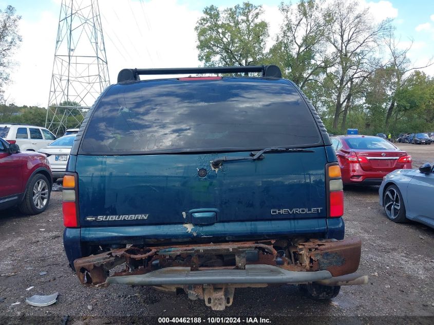 2005 Chevrolet Suburban 1500 Z71 VIN: 3GNFK16Z55G145433 Lot: 40462188