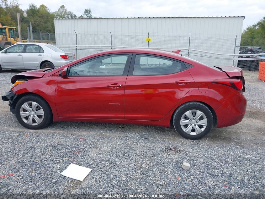 5NPDH4AE5GH793398 2016 Hyundai Elantra Se