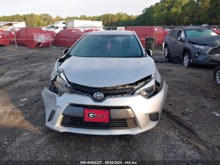 2016 Toyota Corolla L/Le/Le Pls/Prm/S/S Pls VIN: 2T1BURHE6GC553284 Lot: 40462227