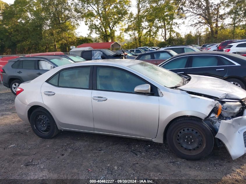 2016 Toyota Corolla L/Le/Le Pls/Prm/S/S Pls VIN: 2T1BURHE6GC553284 Lot: 40462227