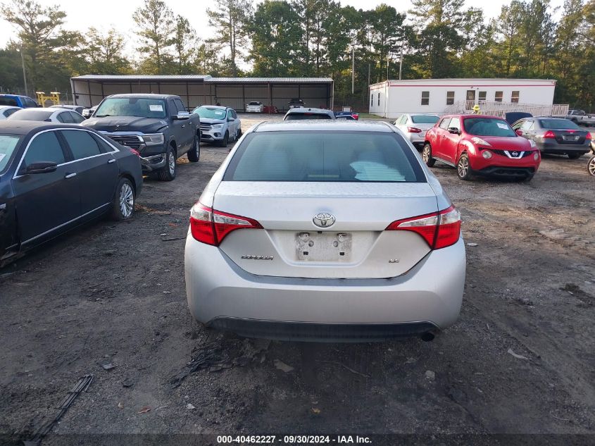 2016 Toyota Corolla L/Le/Le Pls/Prm/S/S Pls VIN: 2T1BURHE6GC553284 Lot: 40462227