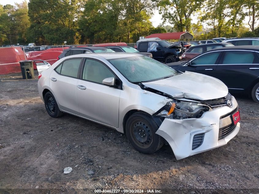 2016 Toyota Corolla L/Le/Le Pls/Prm/S/S Pls VIN: 2T1BURHE6GC553284 Lot: 40462227