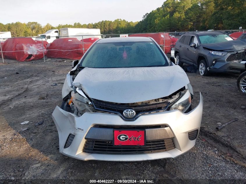 2016 Toyota Corolla L/Le/Le Pls/Prm/S/S Pls VIN: 2T1BURHE6GC553284 Lot: 40462227