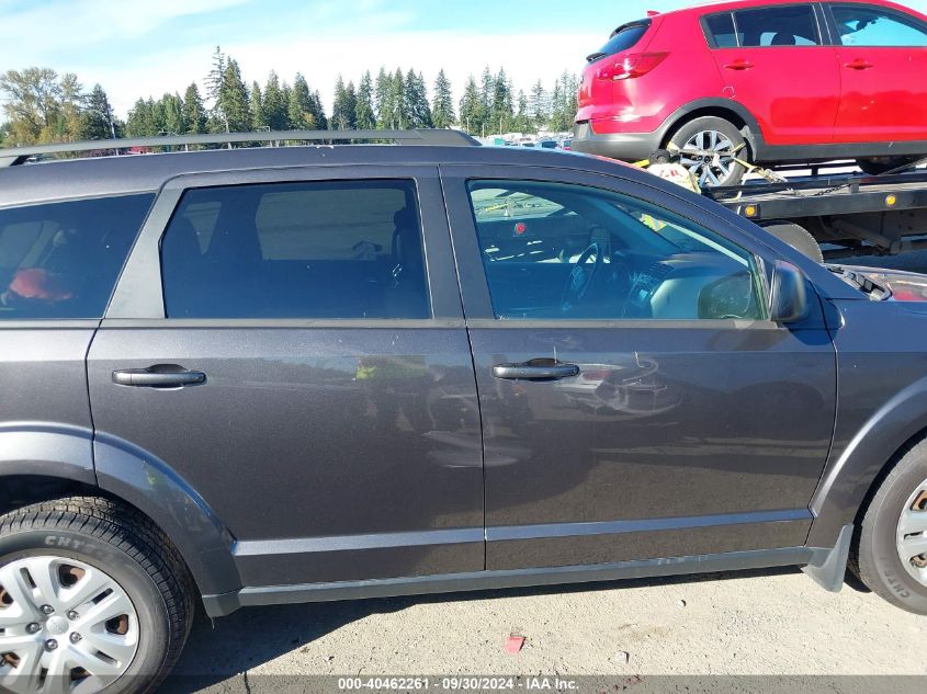 2018 Dodge Journey Se VIN: 3C4PDCAB2JT507460 Lot: 40462261