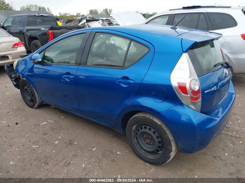 JTDKDTB37E1079495 2014 Toyota Prius C Two