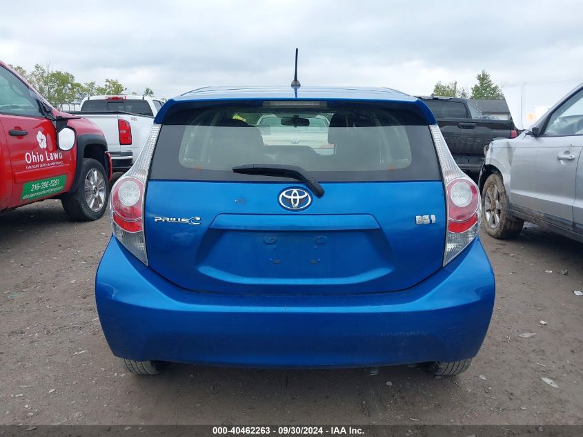 2014 Toyota Prius C Two VIN: JTDKDTB37E1079495 Lot: 40462263