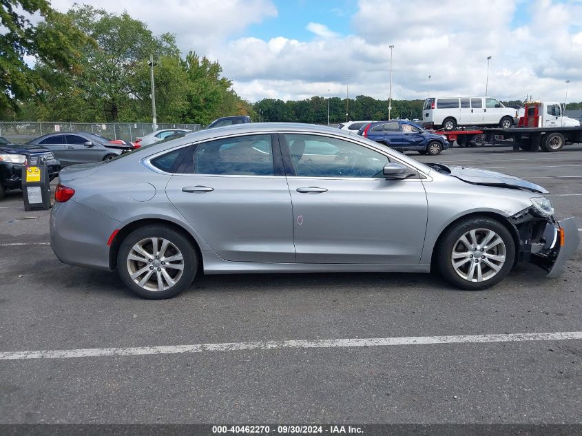 2016 Chrysler 200 Limited VIN: 1C3CCCAG5GN111176 Lot: 40462270