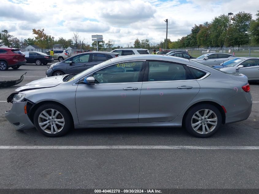 2016 Chrysler 200 Limited VIN: 1C3CCCAG5GN111176 Lot: 40462270