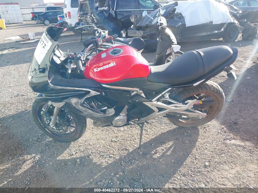 2007 Kawasaki Ex650 A VIN: JKAEXEA137A029609 Lot: 40462272