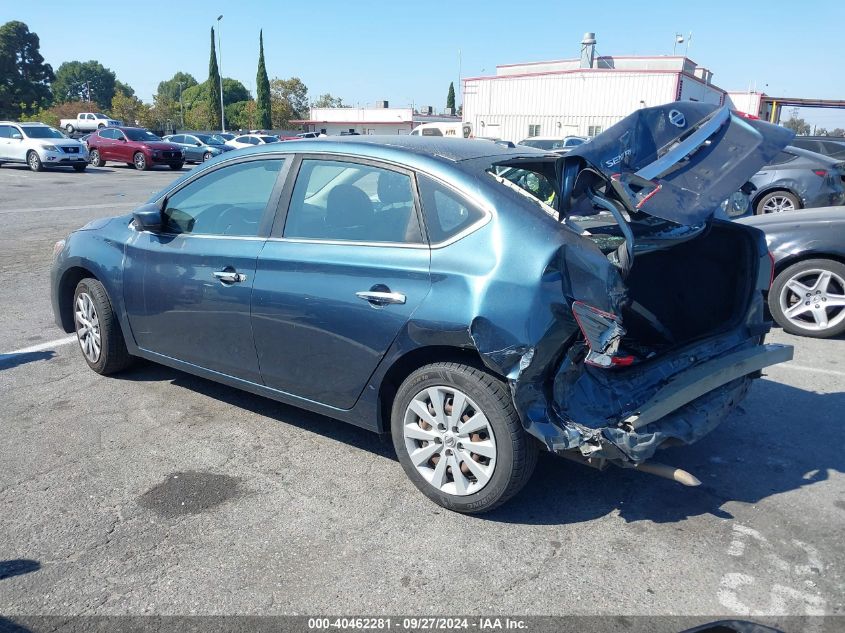 2017 Nissan Sentra Sv VIN: 3N1AB7AP5HY290680 Lot: 40462281