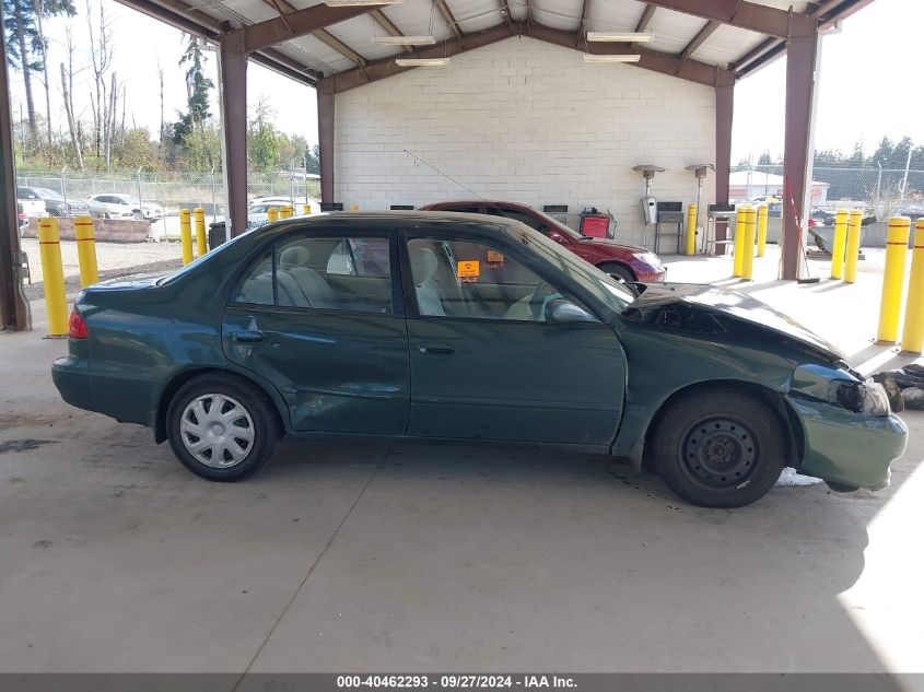 2001 Toyota Corolla Le VIN: 1NXBR12E61Z478684 Lot: 40462293