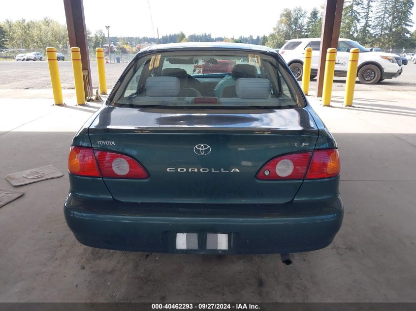 2001 Toyota Corolla Le VIN: 1NXBR12E61Z478684 Lot: 40462293