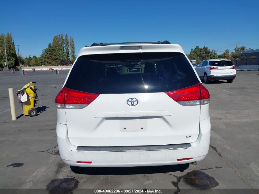 2012 Toyota Sienna Le V6 8 Passenger VIN: 5TDKK3DC1CS277119 Lot: 40462296