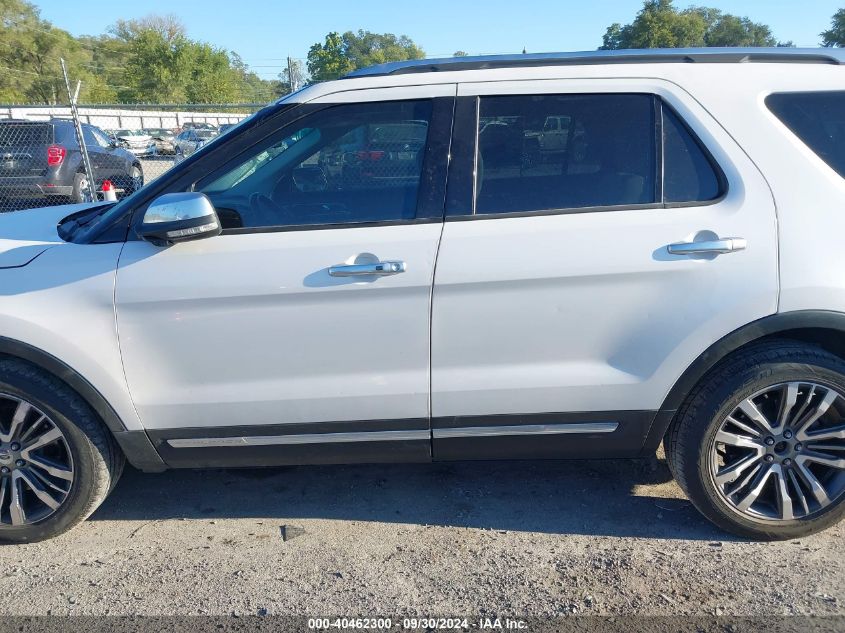 1FM5K8HT2HGA15904 2017 Ford Explorer Platinum