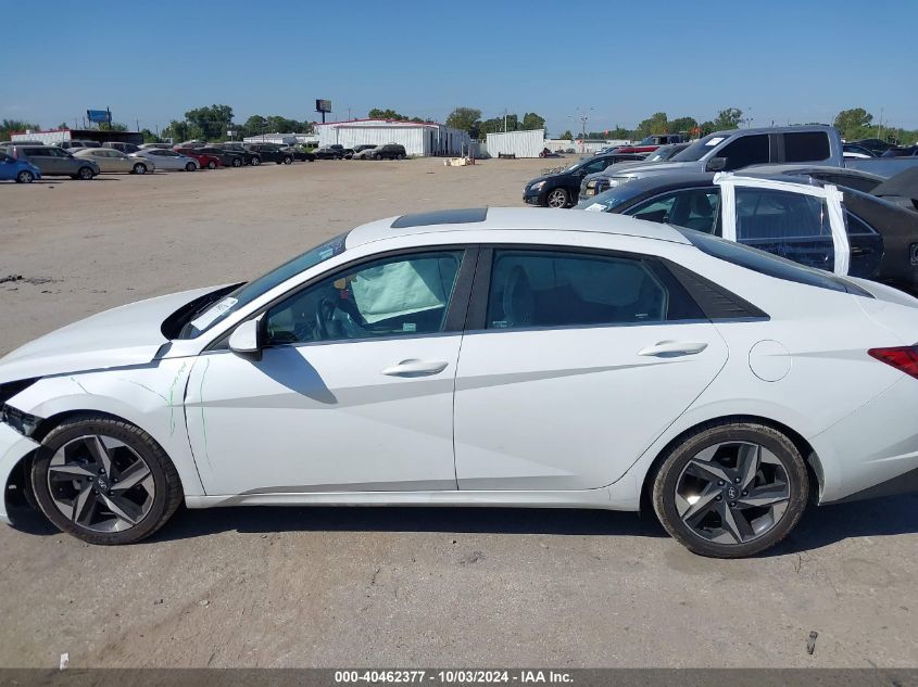 2021 Hyundai Elantra Limited VIN: 5NPLP4AG2MH040584 Lot: 40462377