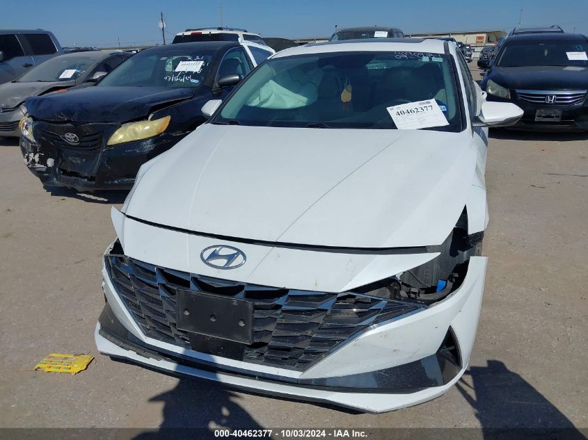 2021 Hyundai Elantra Limited VIN: 5NPLP4AG2MH040584 Lot: 40462377