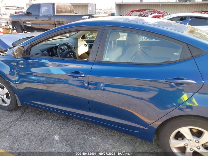 2015 Hyundai Elantra Se VIN: KMHDH4AE4FU380002 Lot: 40462401