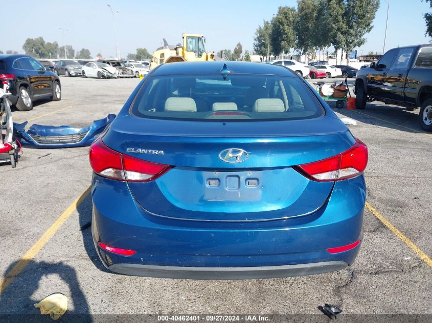 2015 Hyundai Elantra Se VIN: KMHDH4AE4FU380002 Lot: 40462401